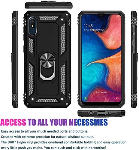 Zoeirc Galaxy A10E Case, Samsung A10E Case, [DIGINAL DAY] מחזיק טבעת מכונית מגנטית MOUNTSTAND CENTENDER